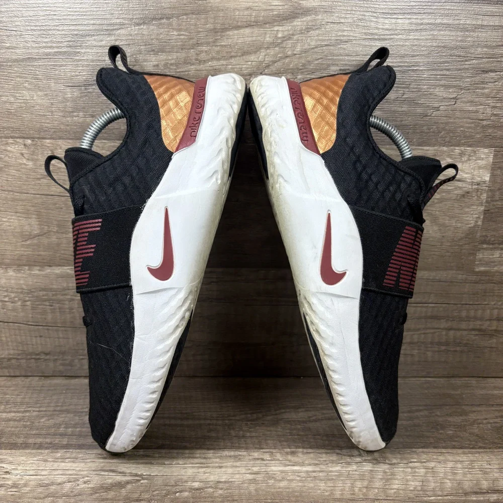 Nike Renew Rival Black Maroon Womens US Size 7.5 AR4543-010 Running Shoes